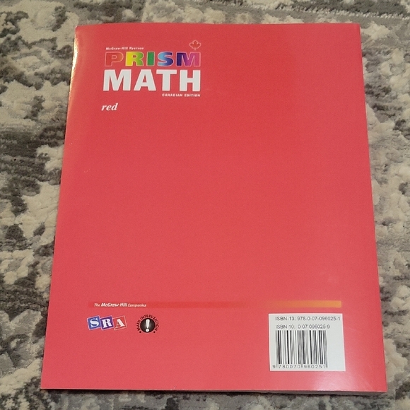Prism Math Canadian Edition Textbook - Picture 2 of 4